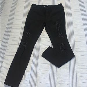 Black Ripped Skinny Jeans